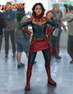 Ms. Marvel Concept Art