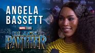 Angela Bassett at Marvel Studios' Black Panther World Premiere Red Carpet