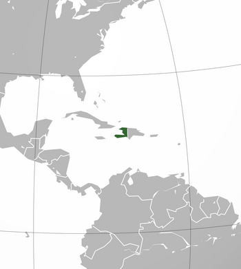 Map of Haiti