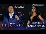 Salma Hayek & Don Lee's Unstoppable Energy - Marvel Studios' Eternals