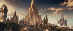 The city of Asgard in modern times