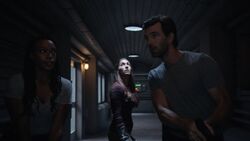 Diaz assisting in the search for the 