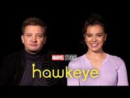 Hawkeye- Jeremy Renner, Hailee Steinfeld On New Avengers, Original MCU Friends