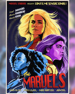 The Marvels Comic Poster