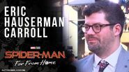 Executive Producer Eric Hauserman Carroll LIVE from the Spider-Man Far From Home red carpet