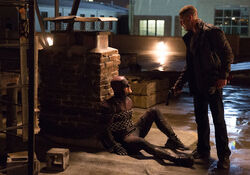 Frank Castle with Daredevil