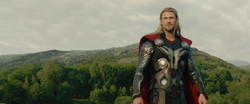 Thor apunto de regresar a Asgard