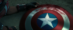 Bloody Captain America's Shield