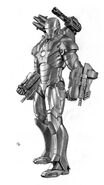 Iron Man 2 2010 concept art 3