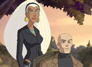 Storm and Professor X