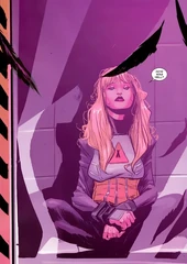 Colossus meets his lost younger sister, , for the very first time