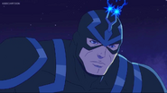 Black Bolt ready to attack the NuHumans