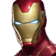 The current Iron Man armor Stark uses in present continuity.