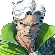 Mentor: A'lars, the father of Thanos and Eros. Known as the Great Eternal of Saturn, A'lars was a respected warrior who slaughtered the last Deviants of Saturn. He met his end at the hands of his own son, Thanos when he decided to take over Titan.