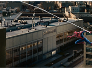 Spider-Man getting to Hammer Industries Headquarters