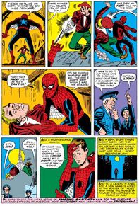 7-Spider-Man finds the Burglar (flashback)