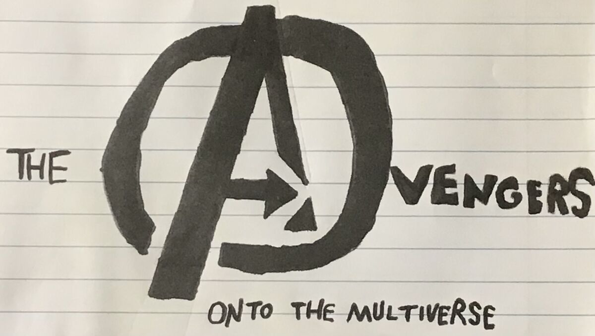 Salt Drawing of Avengers Logo | Salt Drawing of the Avengers… | Flickr