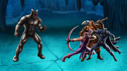 Hawkeye, Black Panther and Volstagg vs the Destroyer