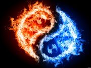 Yin-and-Yang-Flame-Fire-font-b-Rendering-b-font-Art-Huge-Print-Poster-TXHOME-D3002