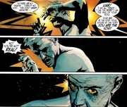 Bobby attempting to resist his alter, "The Void"