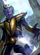 The death of Thanos at the hands of hero  made Eros snap, completely breaking him after losing his demented, yet young brother
