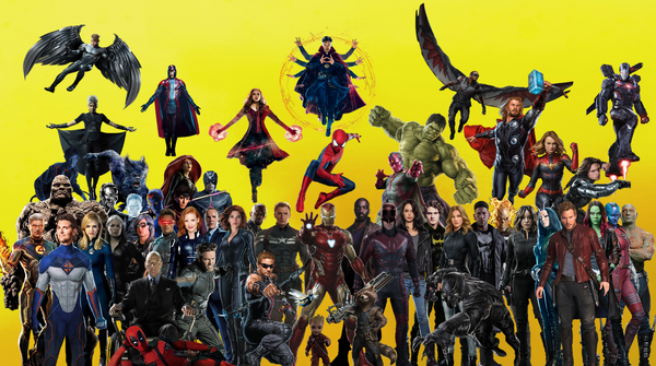 MCU Characters by Generation (Underlined years are estimates, other dates are from the Marvel Cinematic Universe Wiki) : r/marvelstudios