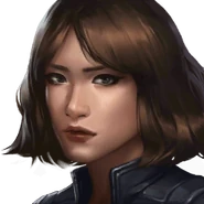 Daisy Johnson aka Quake is an Earth-based Inhuman who has never been to Attilan, She is the descendant of two Inhumans who fled from Attilan in space pods to settle amidst humanity again. She has the power to induce earthquakes and shockwaves, and is also a valued agent of SHIELD.