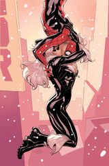 Black Cat and Spidey Kiss 61615