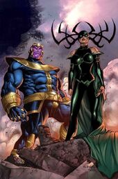 Hela and Thanos