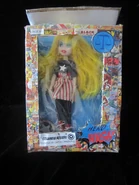 Columbia's doll in her box