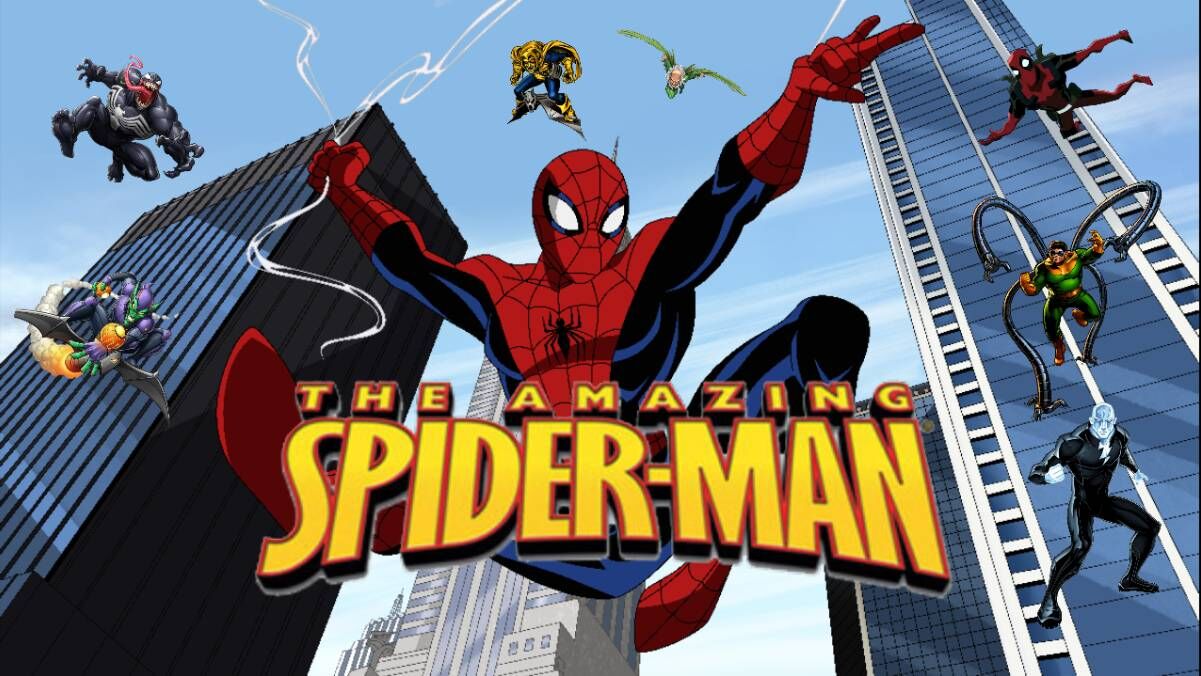 the amazing spider man cartoon series