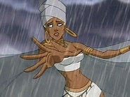 Storm helping Wakanda