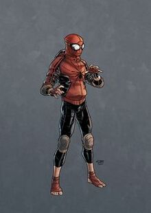 Spider-Man wrestling outfit