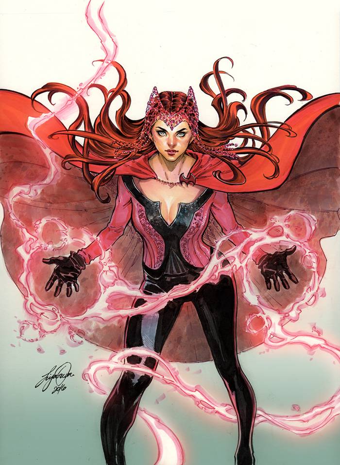 Wanda Maximoff as Scarlet Witch (Earth-616) - Marvel Comics