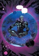 The more stable state of Ultron and the High Evolutionary merged, nicknamed the "Evolutron" by the Cabal