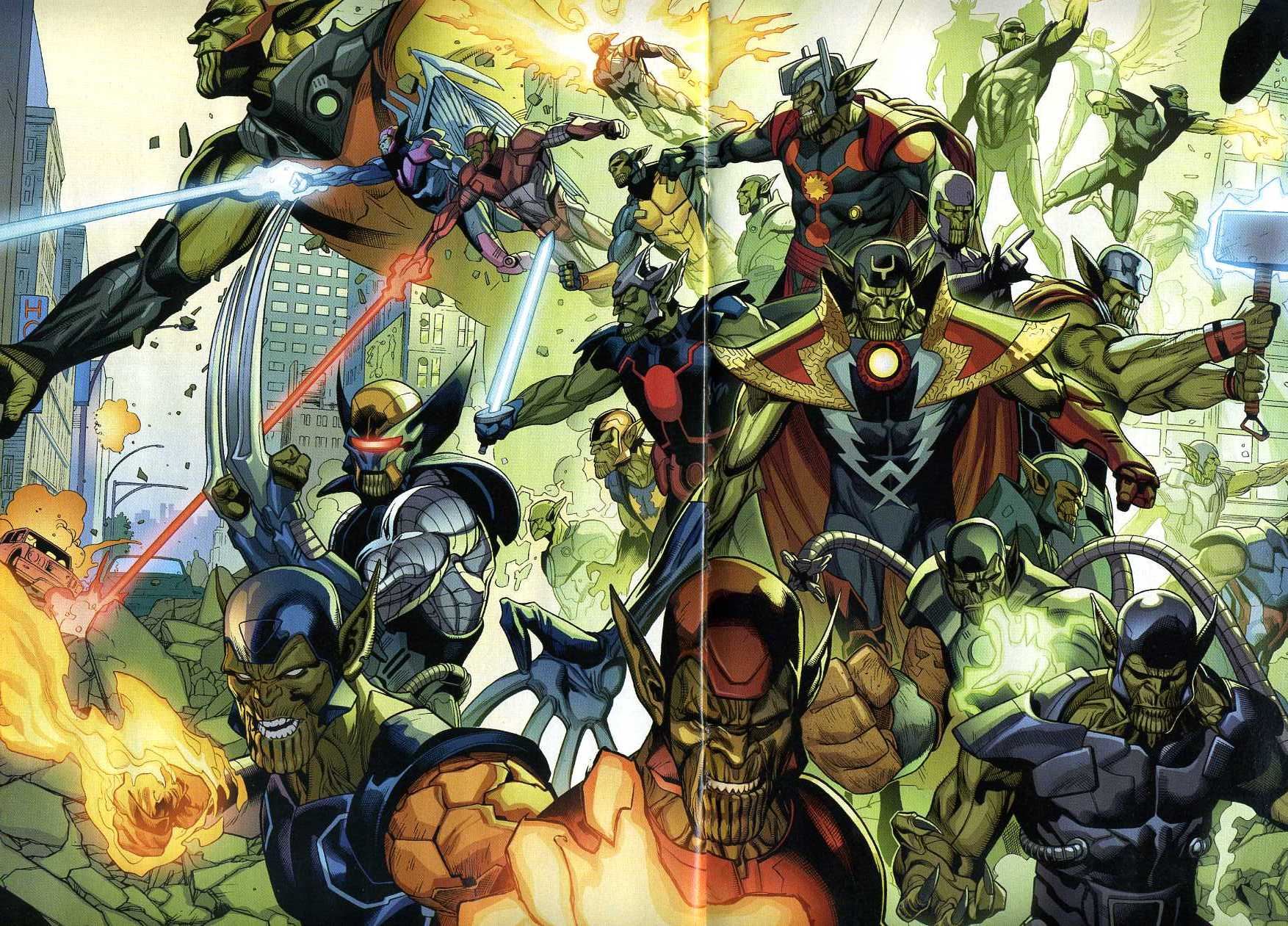 Avengers: Secret Invasion (Marvelette film), Marvel Fanon