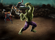 Hulk vs Ares