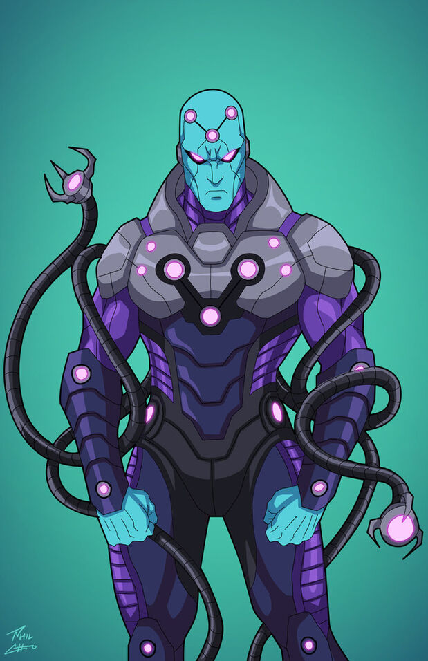 スケッチカード DC Universe Brainiac Meta X DC Justice League U73-JL Brainiac Trading Card Panini