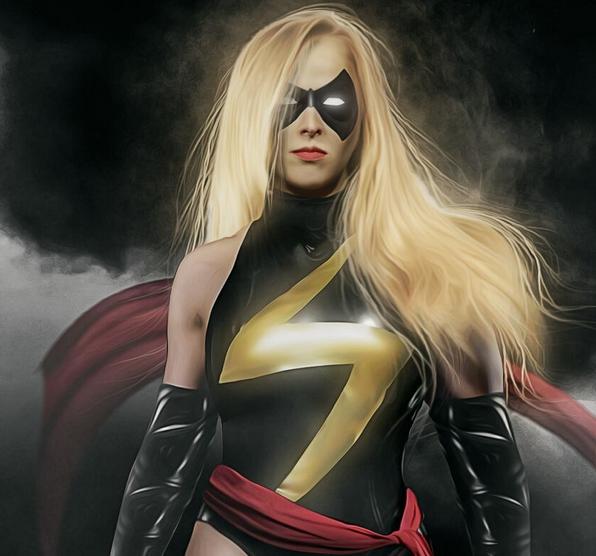 female marvel characters with blonde hair