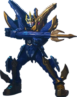 Mosa Razor Zord Battle Mode (Earth-94814) | Comic Crossroads | Fandom