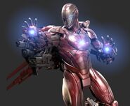 Iron Man, a.k.a. Tony Stark, the CEO of StarkTech, who was abducted by Hydra and forced to build weapons for them, but he used their technology to construct a battle armor to allow him to escape. He would later go on to improve the armor and use it as the hero Iron Man. He was the first one recruited by Fury to join the Avengers.