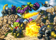 Dinobots vs. Devastato1r