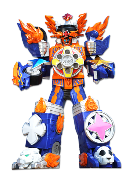 ジェネレイド Power Rangers Ninja Storm Hurricanger DX Tenkuujin MEGAZORD