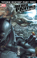 Black Panther: The Man Without Fear #520 "Storm Hunter Part Two" Release date: June 22, 2011 Cover date: August, 2011