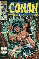 Conan the Barbarian #186 "The Crimson Brotherhood" Release date: June 10, 1986 Cover date: September, 1986