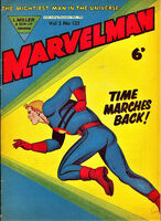 Marvelman #123 "Time Marches Back!" Release date: December 24, 1955 Cover date: December, 1955