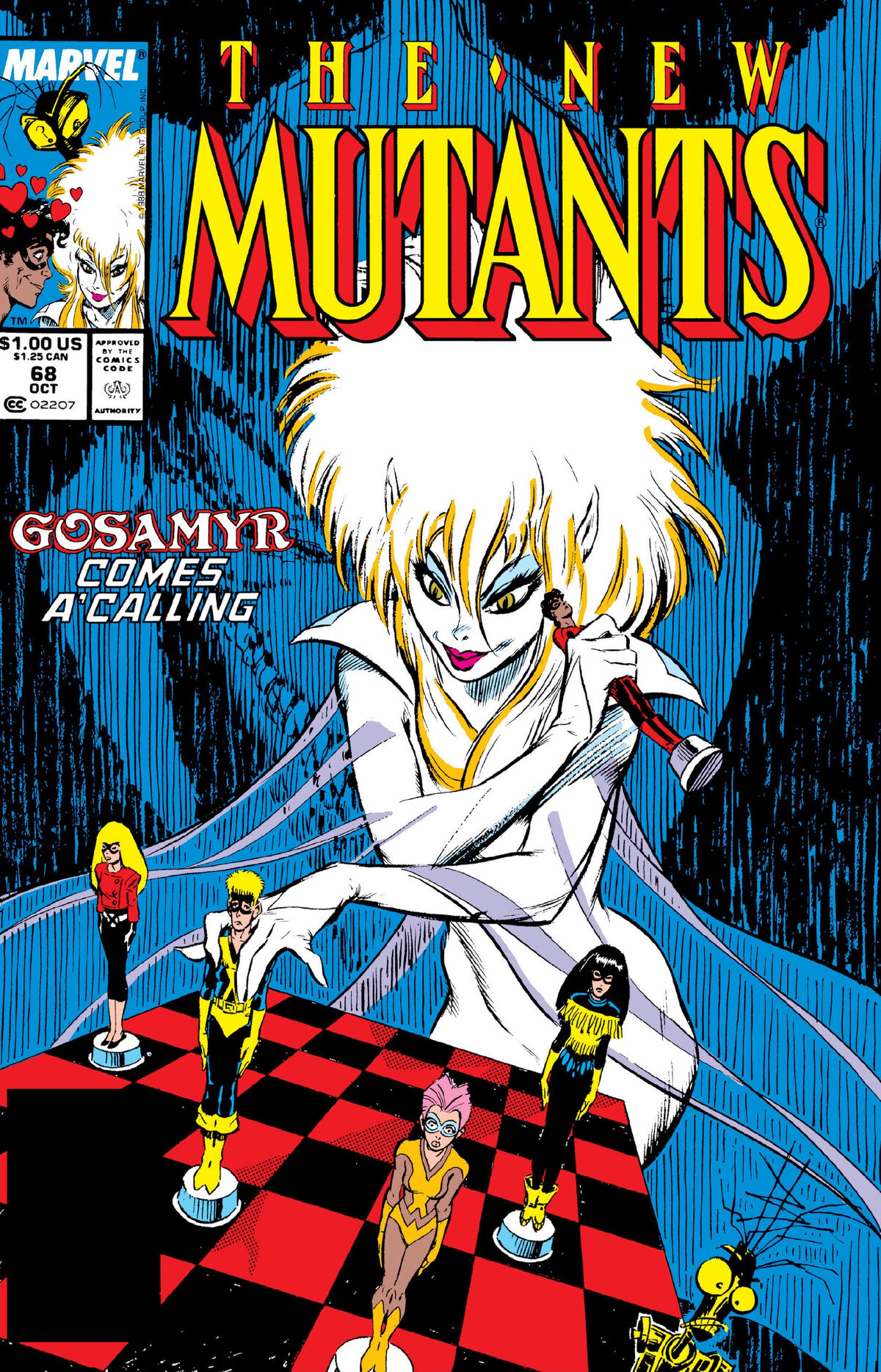 New Mutants Vol 1 68 Marvel Database Fandom