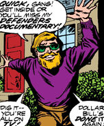 Dollar Bill excited From Defenders #62