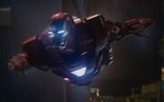 Anthony Stark (Earth-199999) with Iron Man Armor MK XXXIII (Earth-199999) from Iron Man 3 (film) 002.jpg