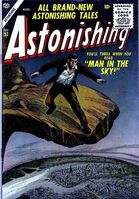 Astonishing #52 "The Man in the Sky!" Release date: April 19, 1956 Cover date: August, 1956